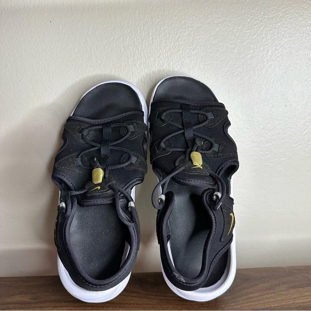 Nike Air Max KoKo Black & White Platform Sandals Sz 8 Womens - Picture 7 of 7